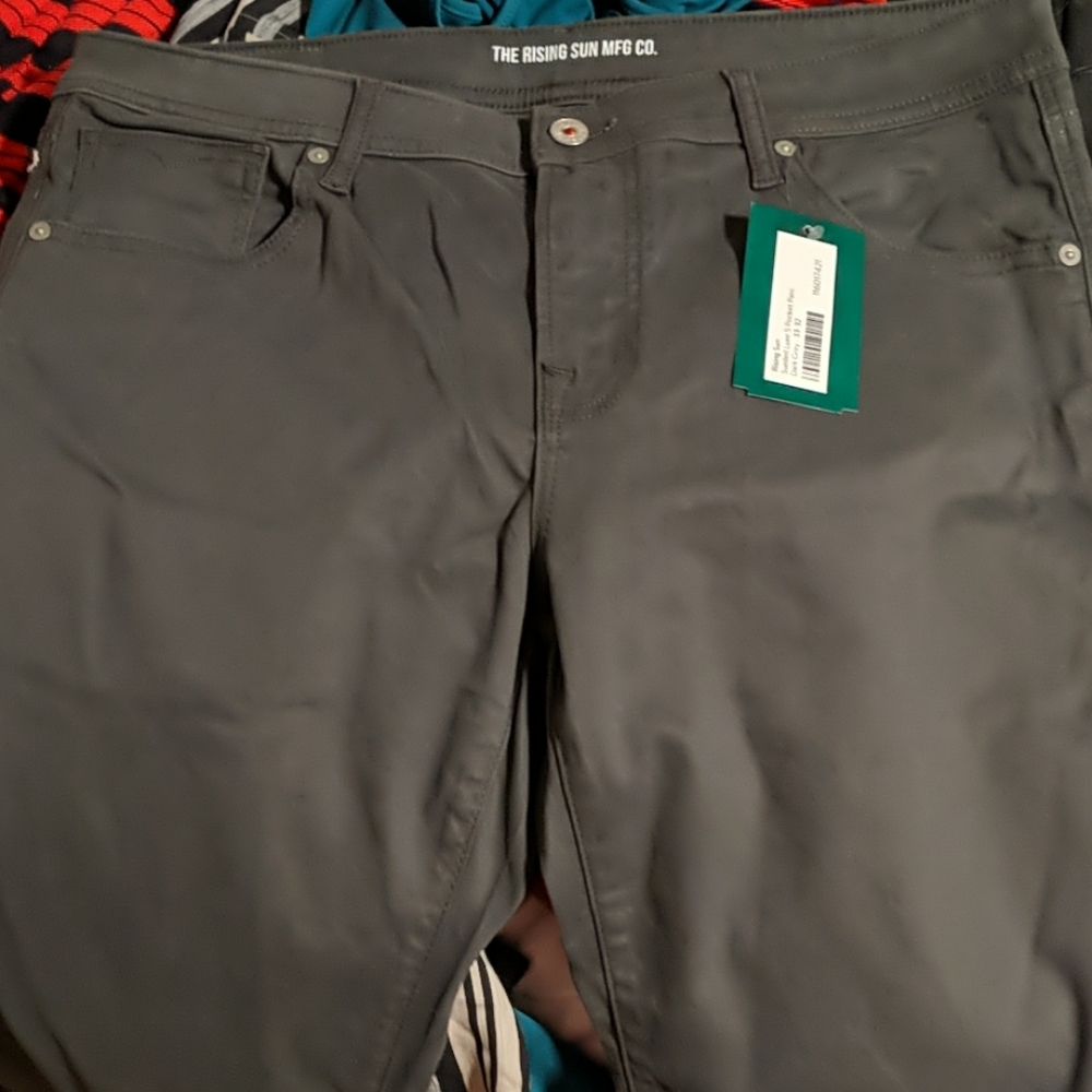 Brand new with tags sueded grey pant